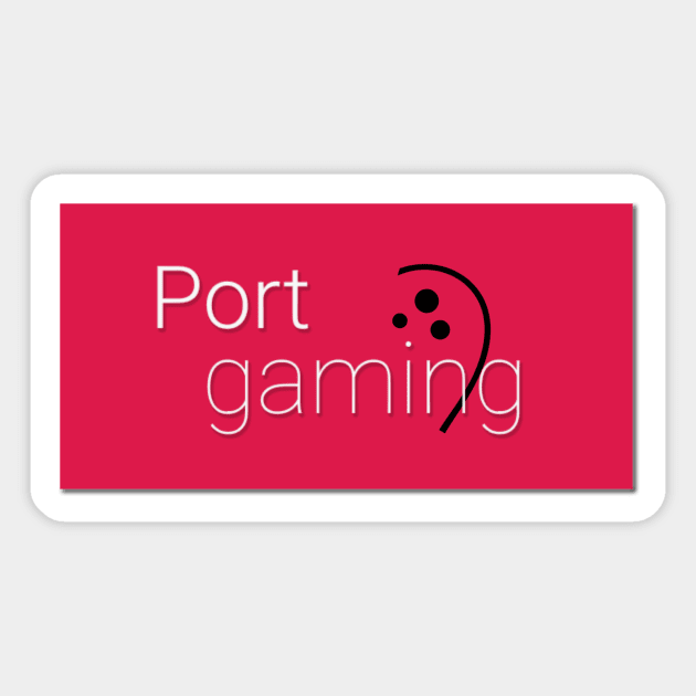 Port Gaming Twitch Sticker by kibbols123